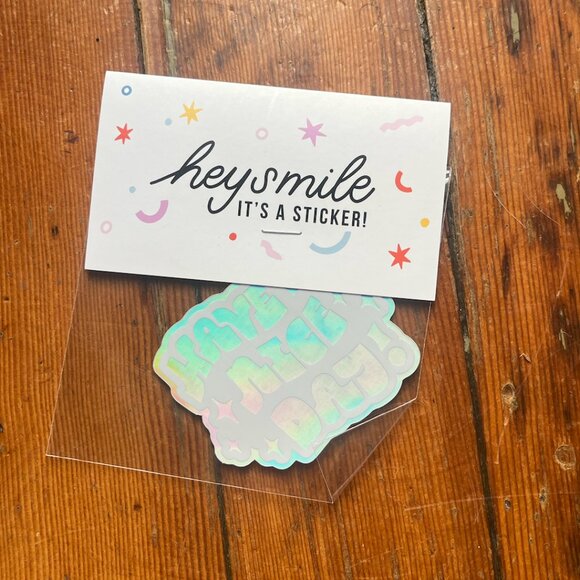 Have a nice day! Holographic sticker - Picture 1 of 2